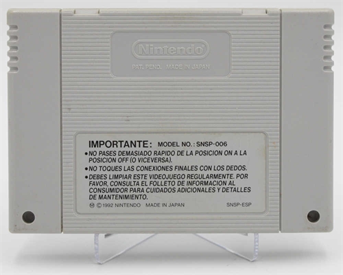 Unirally - SNES - Cartridge - (ESP) (B Grade) (Genbrug)
